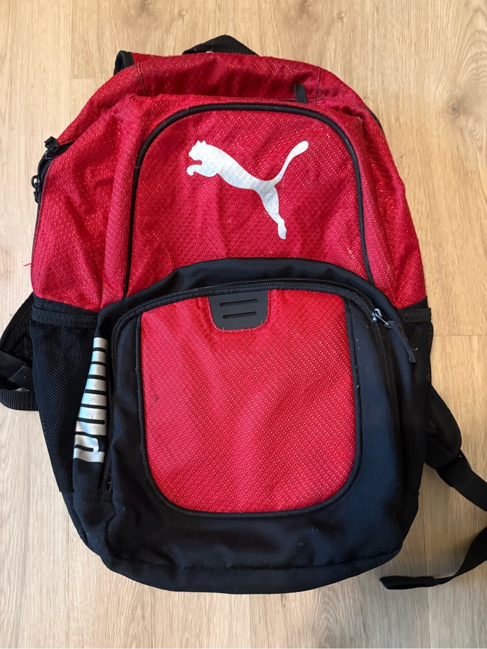 Puma Red and Black Men's Backpack